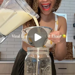 Lemon Olive Oil Elixir