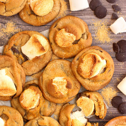 Toasted S'mores Cookies
