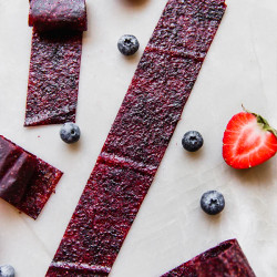Healthy Homemade Fruit Roll Up