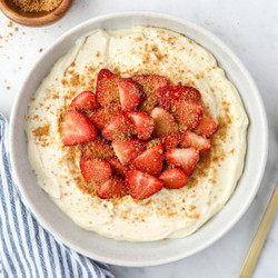 Strawberry Cheesecake Yogurt Bowl