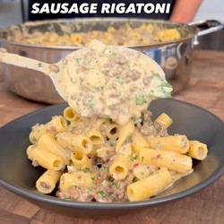 Creamy Italian Sausage Rigatoni