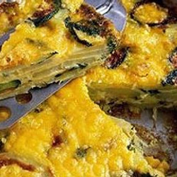 Courgette, Potato &amp; Mint Frittata