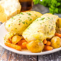 Simple Slow Cooker Ranch Chicken