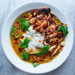 Curried Coconut Chicken &amp; Rice