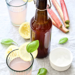 Homemade Rhubarb Cordial (rhubarb Syrup)