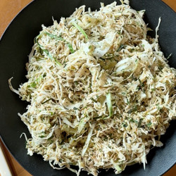 Toasted Sesame And Furikake Cabbage Salad