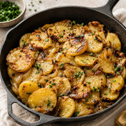 Smothered Potatoes &amp; Onions