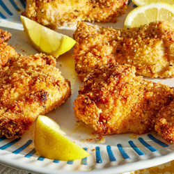 Air Fryer Lemon Garlic Parmesan Chicken