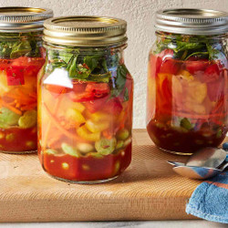 Eat-the-rainbow Vegetable Soup