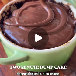 Two Minute Dump Cake