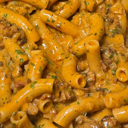 Ina-inspired Sausage &amp; Fennel Rigatoni