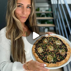 Tarte Chou Rouge Confit &amp; Chèvre