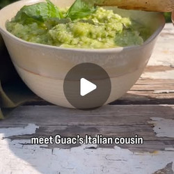 Zucchini &amp; Almond Pesto
