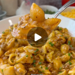 Creamy Beef And Shells