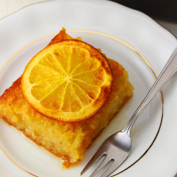 Greek Orange Cake - Portokalopita