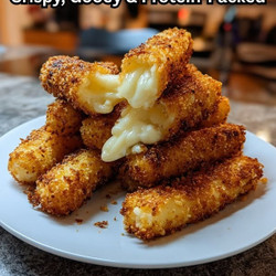 Air Fryer Cottage Cheese Sticks – Crispy, Gooey & Protein-packed