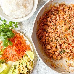 30-Minute Pork and Kimchi CYOA Bowls