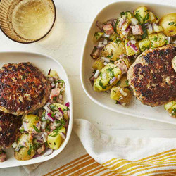 German Hamburgers (frikadellen)