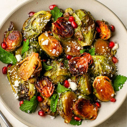Crispy Hot Honey Brussel Sprouts