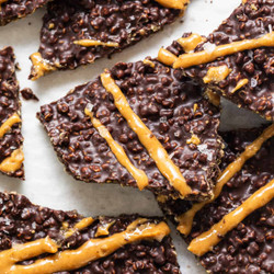 Chocolate Quinoa Crisps