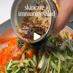 Skincare + Immunity Carrot Salad