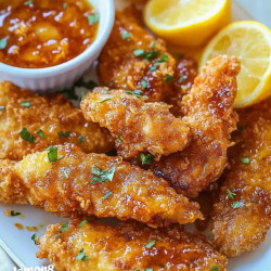 (To try) Crispy Honey Lemon Chicken Tenders
