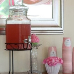 Non-alcoholic Sparkling Pink Party Punch