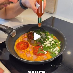 High Protein Egg Wrap