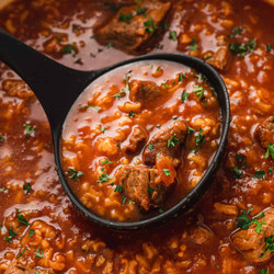 Tomato Rice Soup