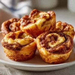 Cottage Cheese Cinnamon Swirl Breakfast Bites