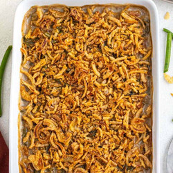 Easy Green Bean Casserole With Canned Green Beans