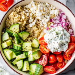 Mediterranean Quinoa Bowl