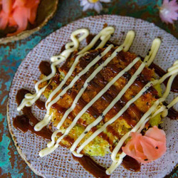 Keto Okonomiyaki (japanese Pancake)