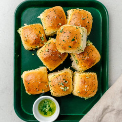 Garlic Parker House Rolls