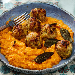 Pork, Apple, And Sage Meatballs
