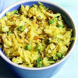 Cabbage Poriyal Recipe With Coconut