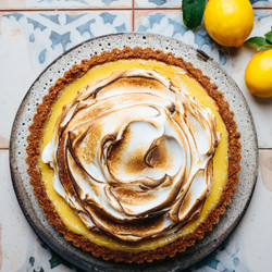 Meyer Lemon Meringue Tart