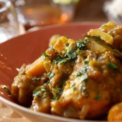 Caribbean Chicken And Pumpkin Curry