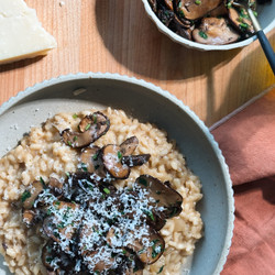 Paddenstoelen Risotto