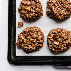 Small Batch No Bake Cookies