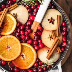 Hot Cranberry Apple Spiced Cider Recipe