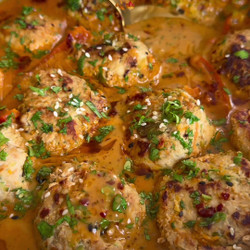 Coconut Thai Chicken Meatballs