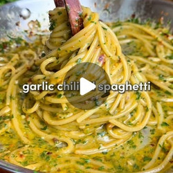 Garlic Chili Oil Spaghetti (aglio E Olio)