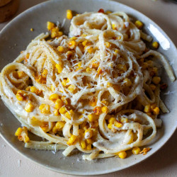Corn Cacio E Pepe