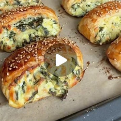 Spinach &amp; Feta Pastry