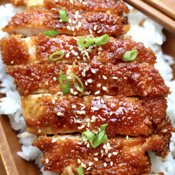 Spicy Korean Chicken Katsu
