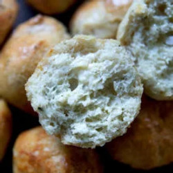 Easy, No-knead Dinner Rolls