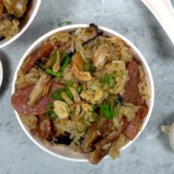 Instant Pot Chinese Sausage &amp; Chicken With Rice