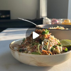 Shredded Tofu Inspired Goi Ga (vietnamese Plant-based Chicken Salad)