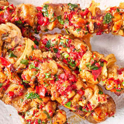 Chicken Scarpariello Skewers